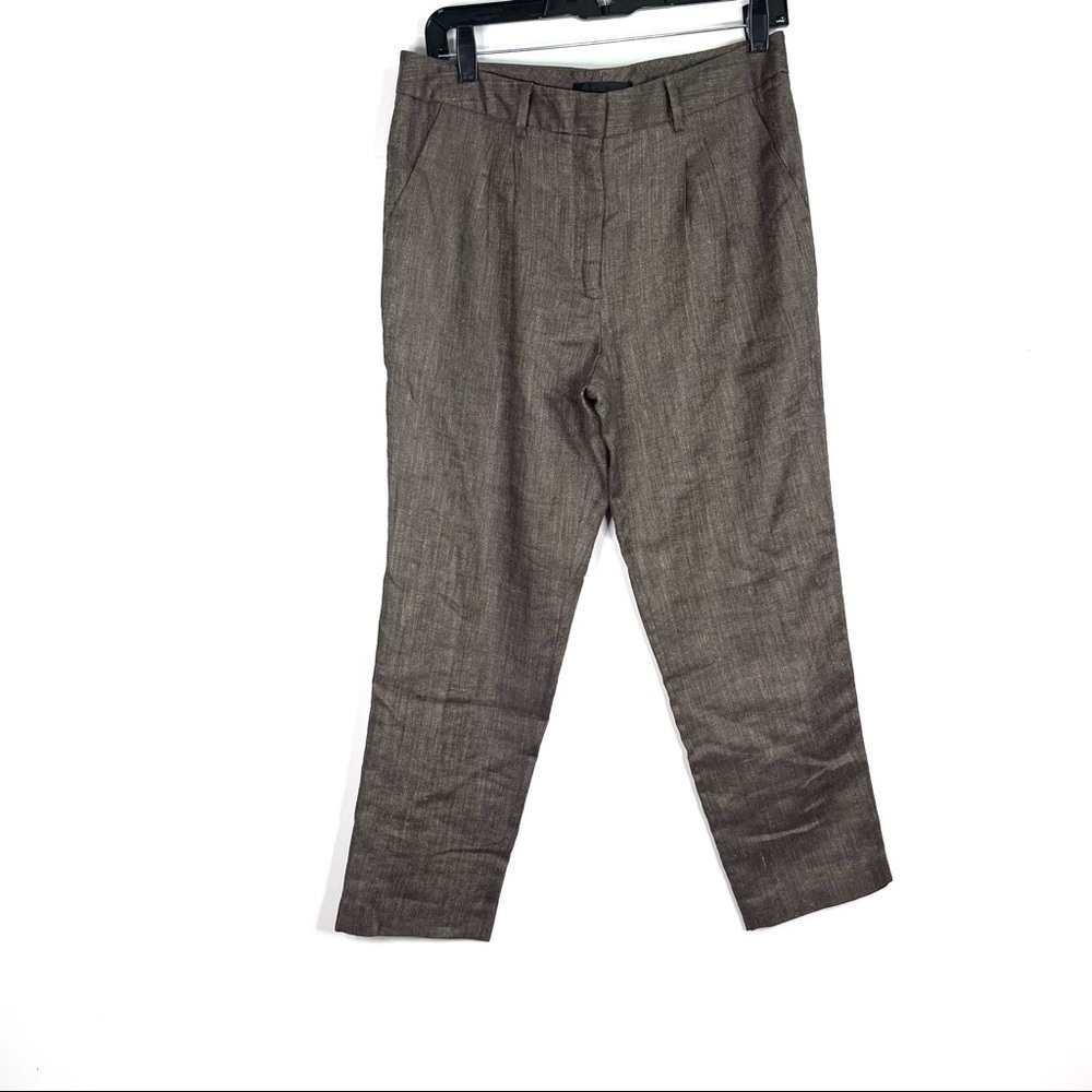 Jenni Kayne | Tweed Slim Straight crop trouser Pants